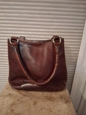 Osprey Brown Leather  Handbag