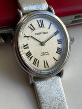 Vintage RARE Women WIRSTWatch  PRATINA 17 RUBIS