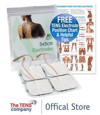 Med-Fit Self Adhesive Tens Pads Electrodes 5x5cm Various Quantities-From £1.40 