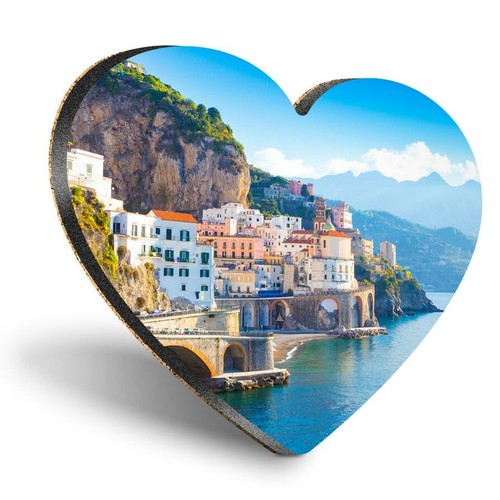 Heart mdf coasters - -, amalfi
