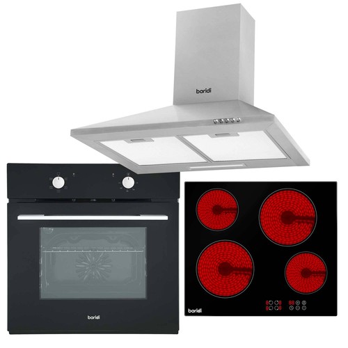 Zone hob fan - zone, oven