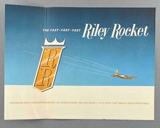 RILEY ROCKET AIRCRAFT SALES BROCHURE 1960'S CESSNA 310 RILEY AERONAUTICS