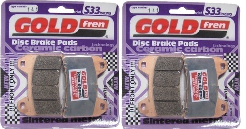 Brake disc pads front goldfren - disc,