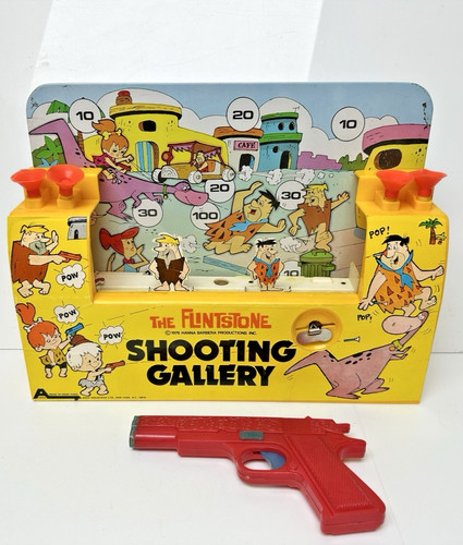 Vintage flintstone shooting - flintstone,