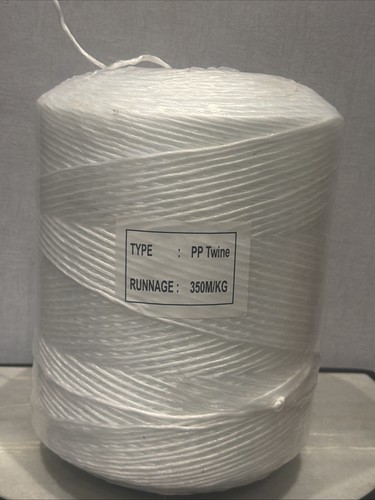 White polypropylene twine - polypropylene,