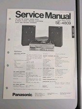 Panasonic SE-4809 Stereo Music