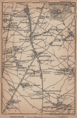 The battlefield waterloo - the,