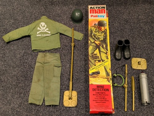 Vintage action man mine - vintage,