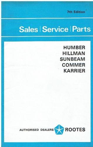 Sunbeam alpine rapier - alpine,