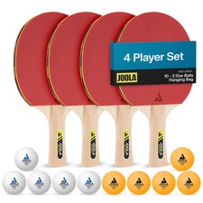 JOOLA Table Tennis Set 4 Bats