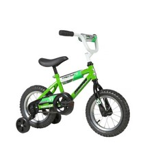 Dynacraft Magna Throttle 12-inch BMX Bike for Age 3-5 Years Training Wheels