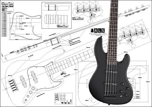 Jazz style string bass - jazz-style, 5-string
