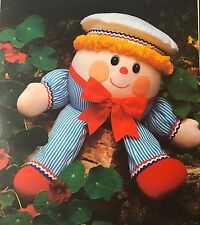 SEWING PATTERN Jean Greenhowe Humpty Dumpty toy 46cm tall wearing hat childrens