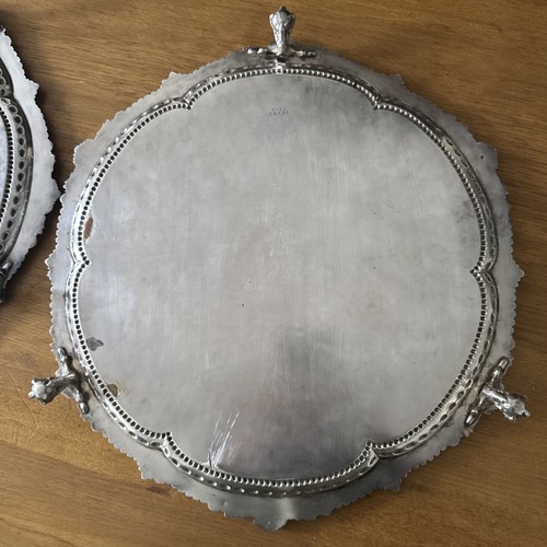 Solid silver trays 1kg - solid,
