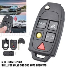 Flip Remote Car Key Fob Case