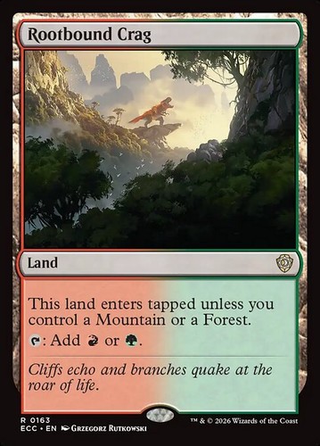 Mtg rootbound crag ecc - crag, ~