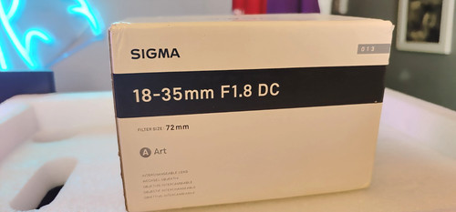 Sigma art 35mm 8 - sigma, 18-35mm