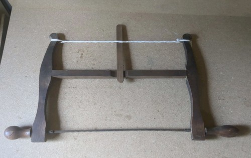 Vintage turning bow - saw, 15½"