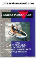 1999 Polaris SLH, SLTH, SLX