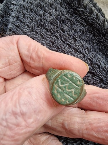 Ancient roman bronze - roman, signet