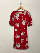 Women's Oasis Red Floral Mini