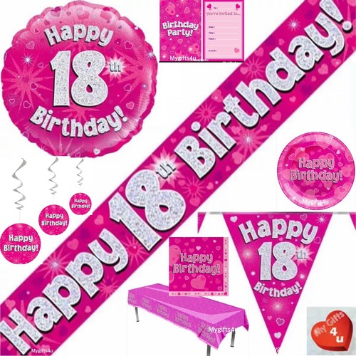 Pink 18th birthday - 18th, party
