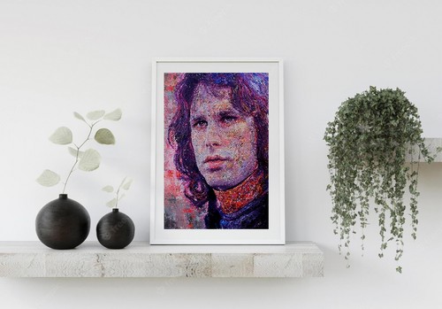 Jim morrison mosiacs - a4,