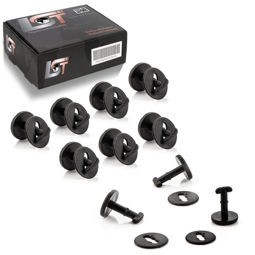 10x carpet fastening clips - 10x, for