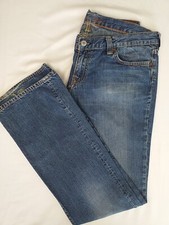 Blood & Glitter Jeans 32L 32 Long Bootcut Low Rise Blue 