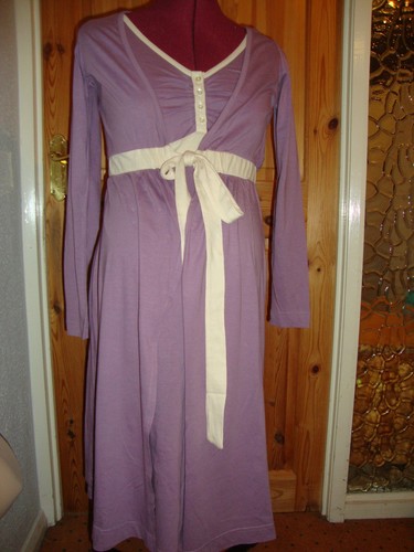 Bnwt maternity mauve cream - bnwt, mauve/cream