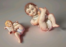 Bisque Piano Baby Figure with