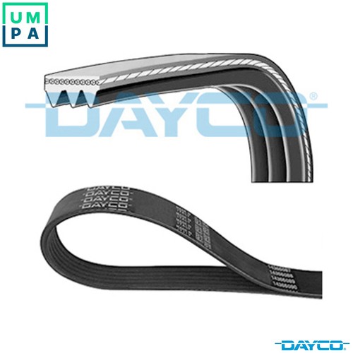 Vribbed belt 3pk715 for - 3pk715,