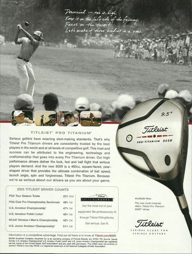 2006 titleist pro titanium - 2006,