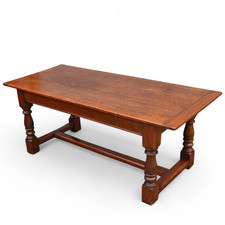 Vintage Oak Refectory Dining Table