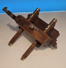 Vintage Wooden & Brass Plane