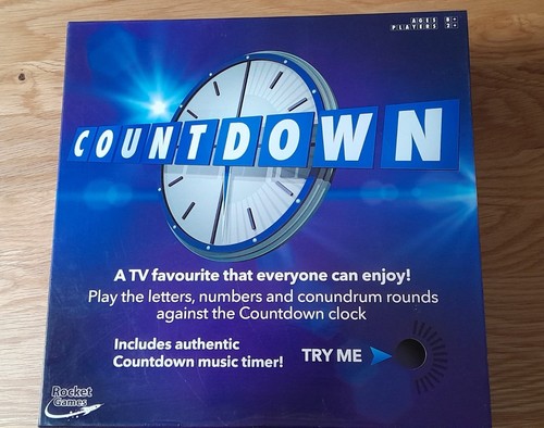 Countdown board game - countdown,