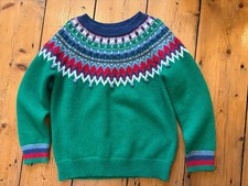 Mini Boden Green Fair Isle