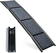 Dog Ramp Car 160cm AUCTION Folding Pet Ramp Large Dogs up to 90 kg Non-Slip Rug