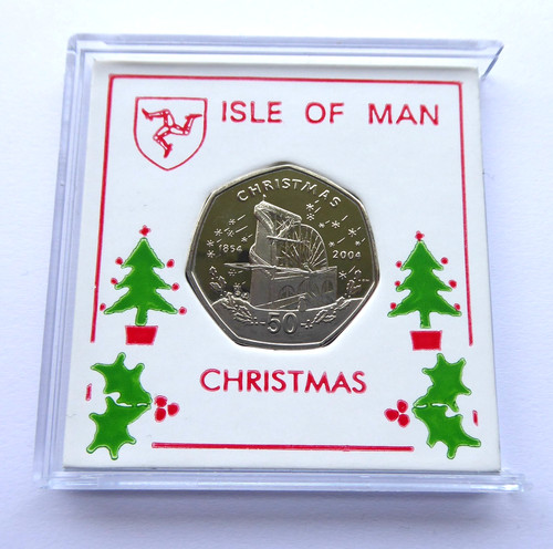 Unc 2004 laxey wheel isle - 2004,