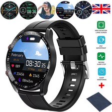 2025 Smart Watch For Men/Women Waterproof Smartwatch Bluetooth iPhone Android UK
