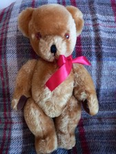 Beautiful Pedigree Teddy Bear with Growler, Bells and Label.