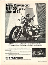 KAWASAKI Z400 Twin. Magazine Advert