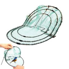 Catching Bird Trap Mesh Portable Green Catching Bird Opening Net Steel Frame