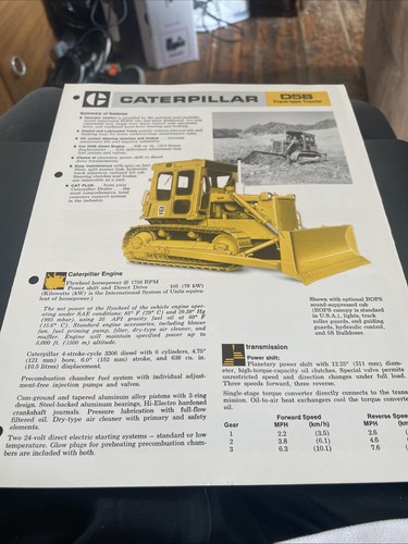 Caterpillar d5b brochure - caterpillar,