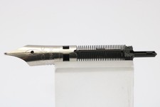 Vintage Parker Frontier Stainless Steel Medium Nib & Feed