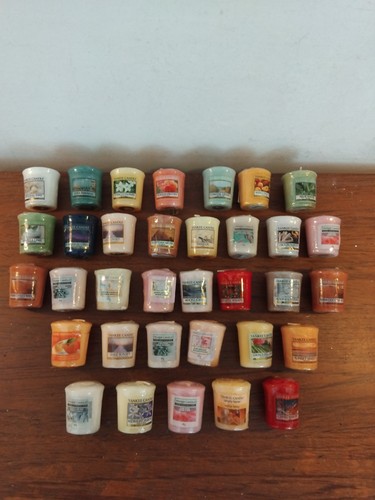 34x yankee candles 49g votive - yankee,