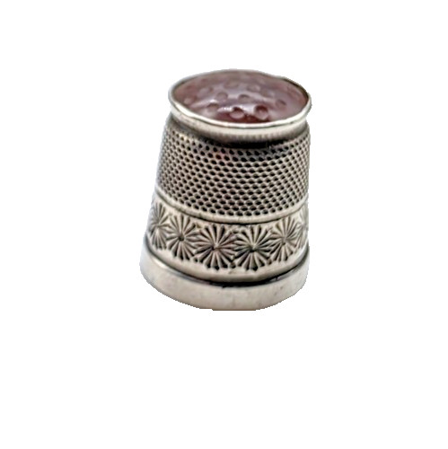 Antique sterling silver stone - sterling,