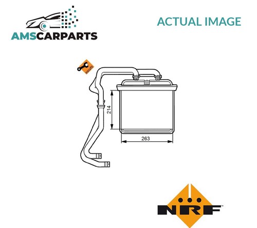 Heater radiator exchanger - heater,