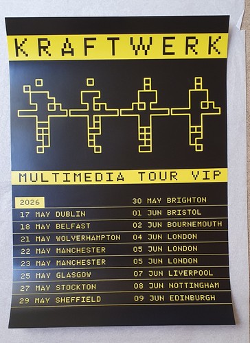 Kraftwerk vip multimedia tour - kraftwerk,