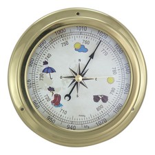 Barometer with design dial